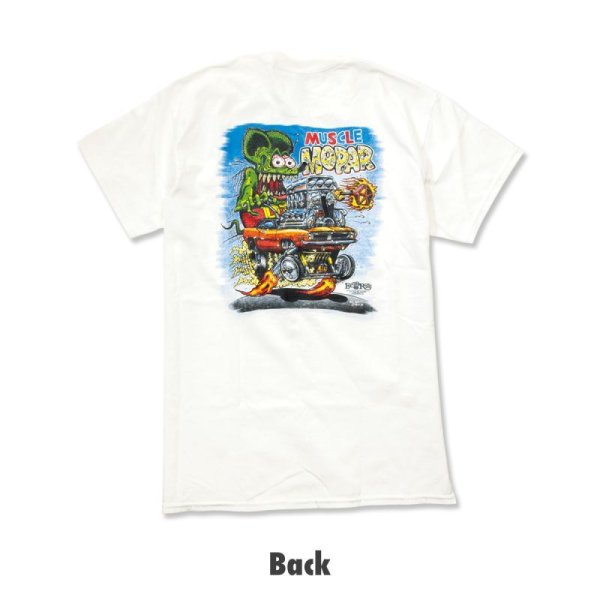 Photo5: Rat Fink x MOONEYES Muscle Mopar T-shirt (5)