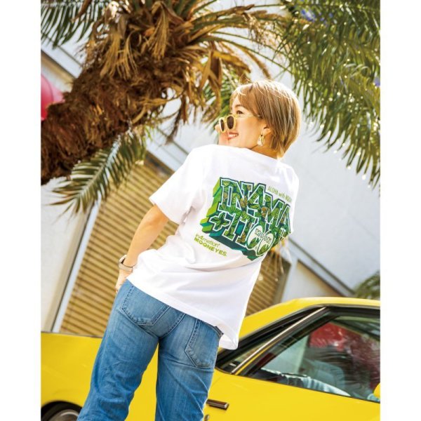 Photo1: 【30%OFF】in4mation x MOON Leaf Logo T-shirt (1)