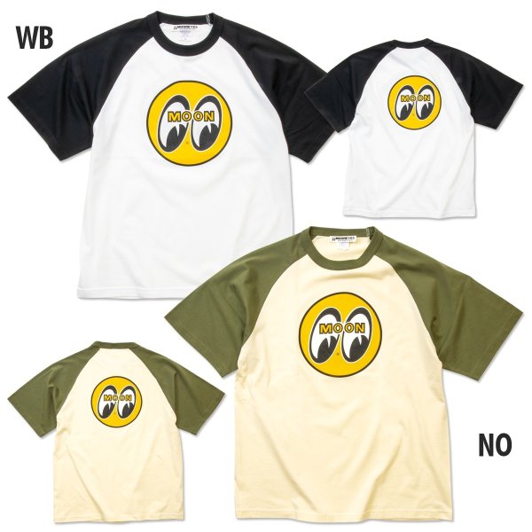Photo3: MOON Eyeball Raglan Shirt (3)