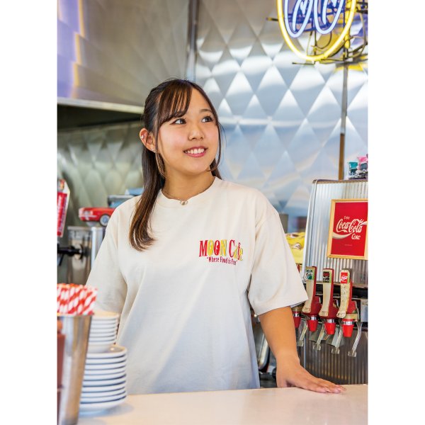 Photo2: MOON Tower Burger T-shirt (2)