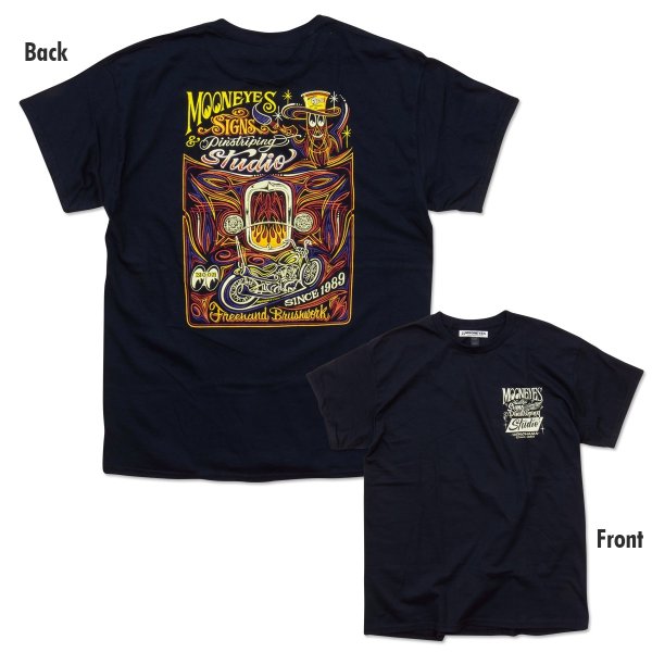 Photo3: MOON Signs & Pinstriping Studio T-shirt (3)