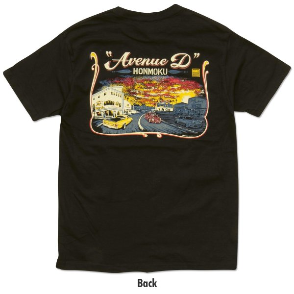 Photo3: Honmoku "Avenue D" T-shirt (3)