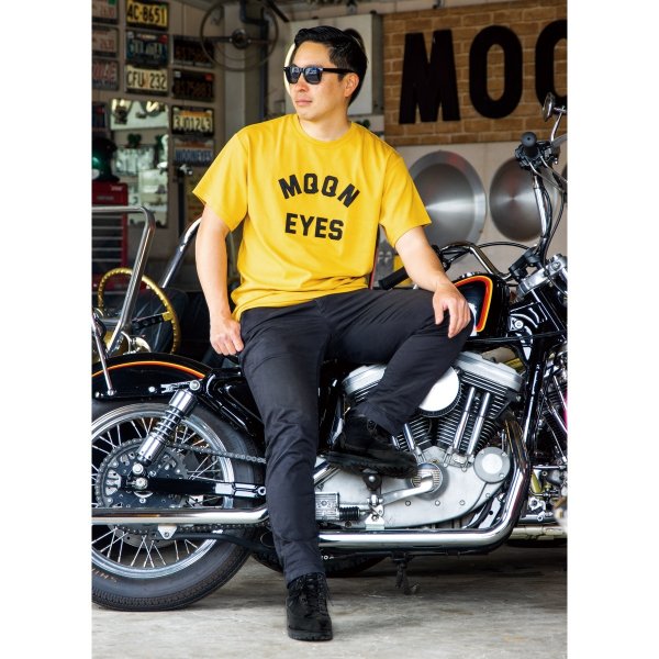 Photo1: MOONEYES Rib T-shirt (1)