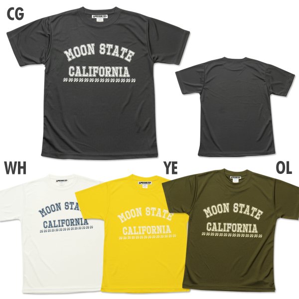 Photo2: MOON State California Dry T-shirt (2)