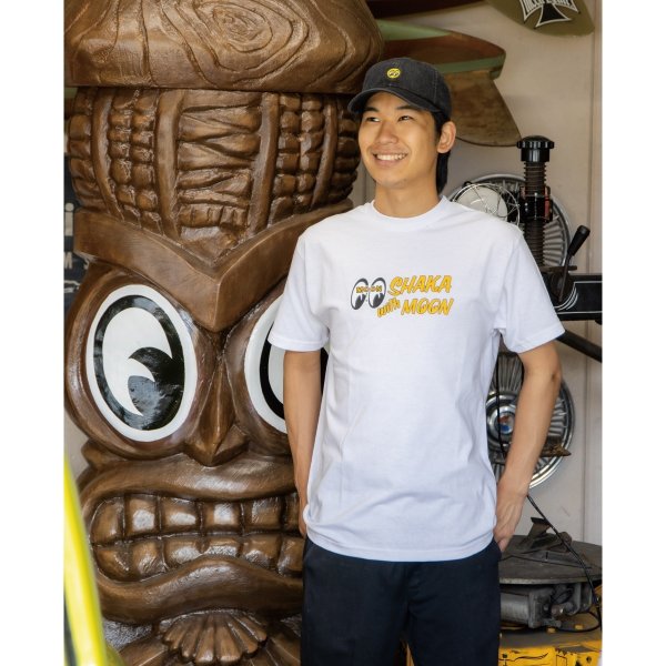 Photo2: Shaka with MOON T-shirt (2)