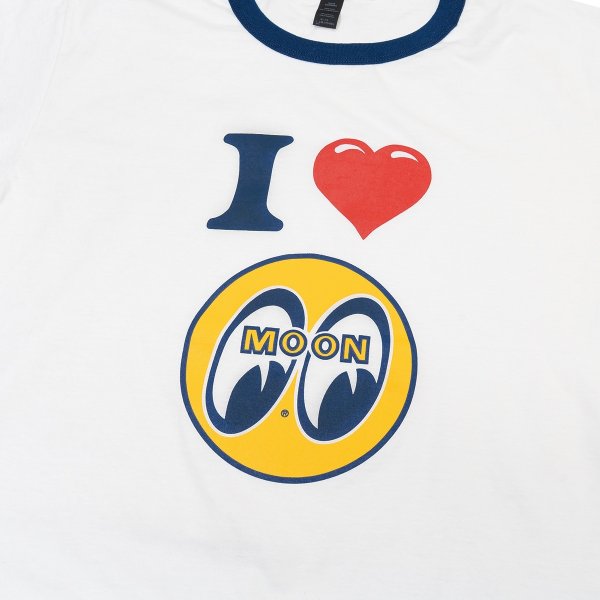 Photo4: I LOVE MOON Trim T-shirt (4)