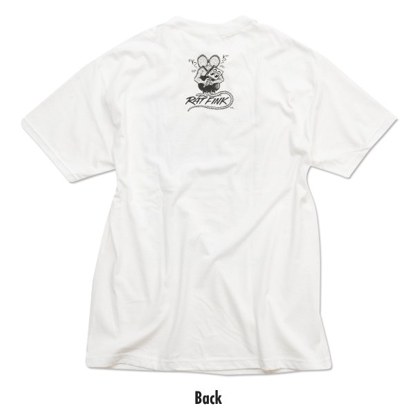 Photo4: Rat Fink x MOON Pinstripe T-shirt (4)