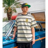 Photo: MOON Multi-Striped Embroidered T-shirt