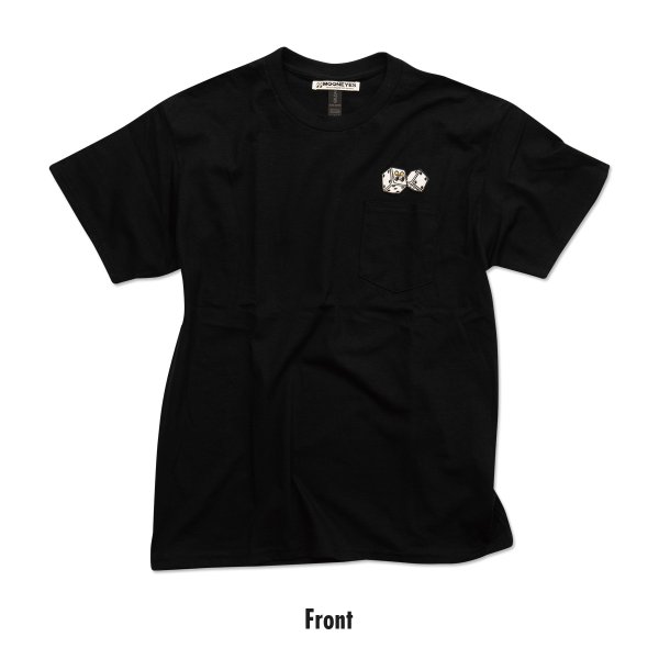Photo4: MOON Twin Dice Pocket T-shirt (4)