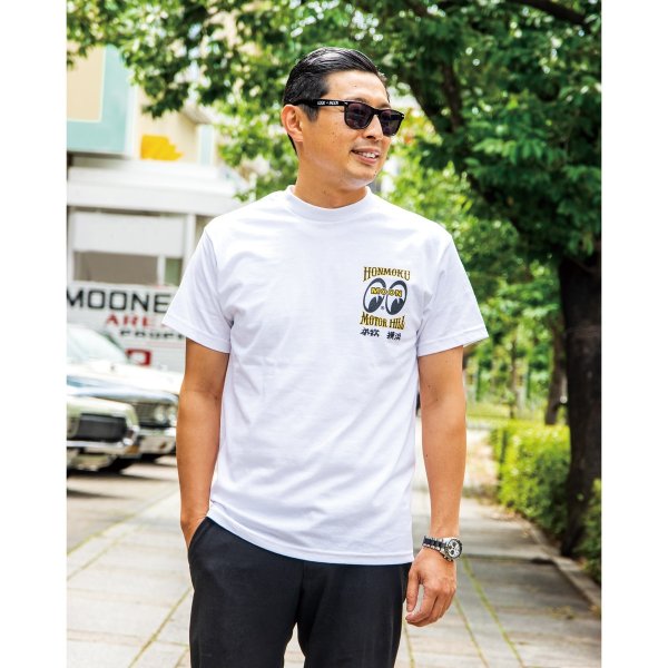 Photo2: Honmoku Motor Hill T-shirt (2)