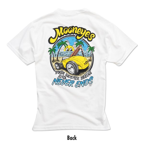 Photo2: MOON Summer Never Ends T-shirt (2)
