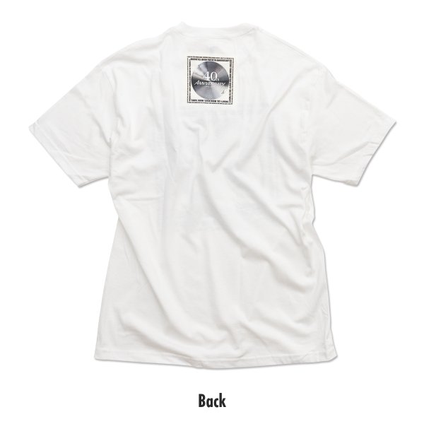 Photo4: MOONEYES 40th Anniv. Square Logo T-shirt (4)