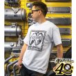 Photo1: MOONEYES 40th Anniv. Square Logo T-shirt (1)