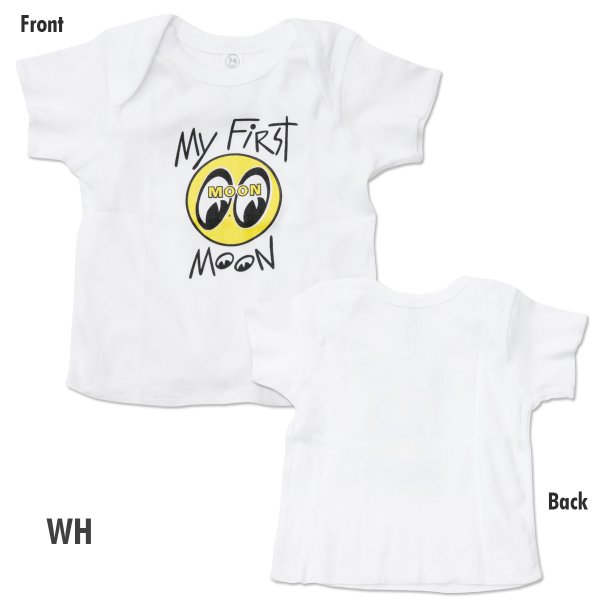 Photo4: My First MOON Baby T-Shirt (4)
