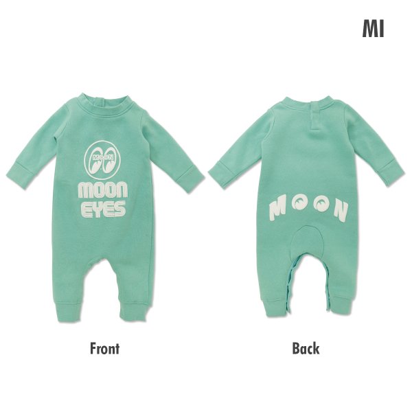 Photo3: MOON Baby Fleece Coverall (3)