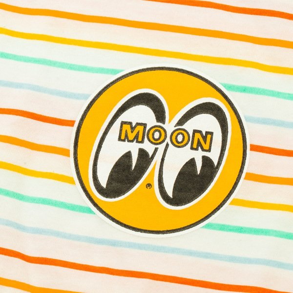 Photo3: MOON Baby Long Sleeve Rainbow Bodysuit (3)