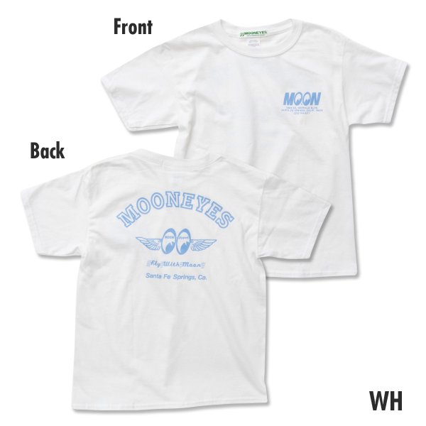 Photo3: Kids & Ladies Fly with MOON T-Shirt (3)