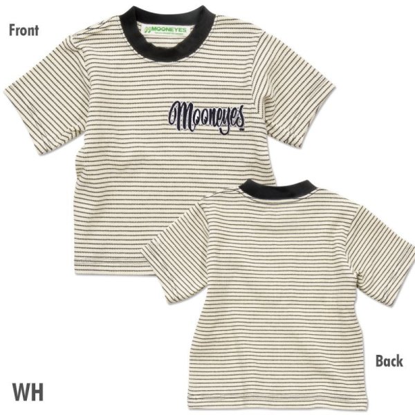 Photo5: 【30%OFF】Kids MOON Thermal Stripe T-shirt (5)