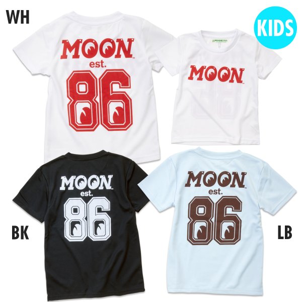 Photo1: Kids MOON 86 Speed Dry T-shirt (1)