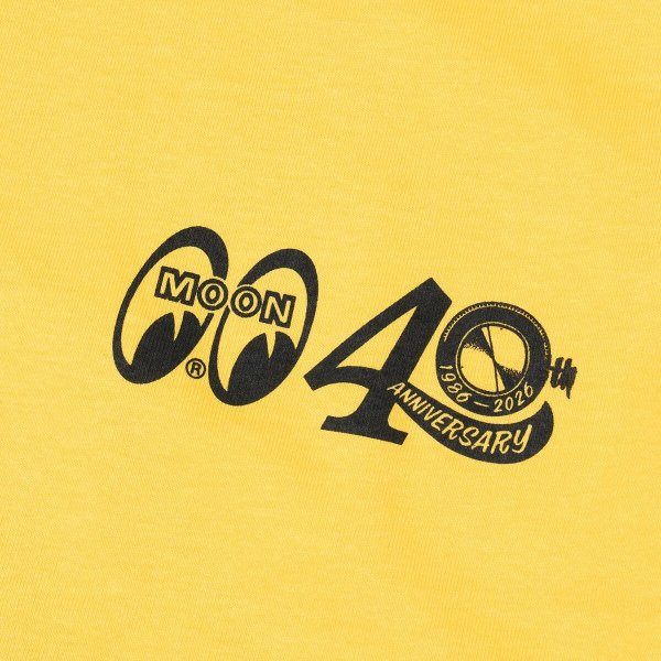 Photo5: Kids MOONEYES 40th Anniv. Disc T-shirt (5)