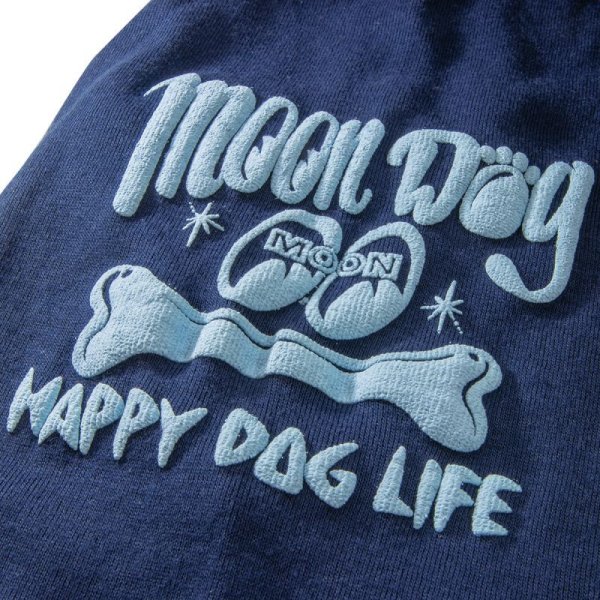 Photo4: MOON Dog Hoodie for Medium to Large (4)