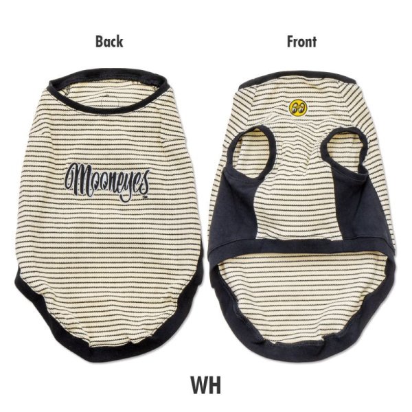 Photo8: Medium-sized Dog MOON Thermal Stripe T-shirt (8)