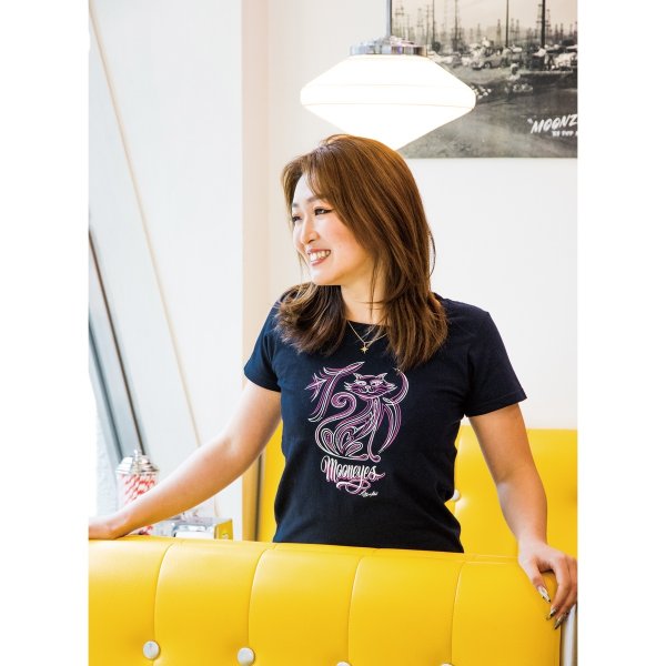Photo1: MOONEYES Cat Ladies T-shirt (1)