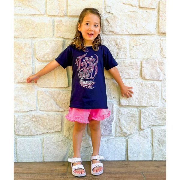 Photo1: MOONEYES Cat Infant T-shirt (1)