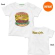 Photo1: Infant MOON Burger T-shirt (1)