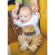 Photo1: Infant MOON Burger T-shirt (1)