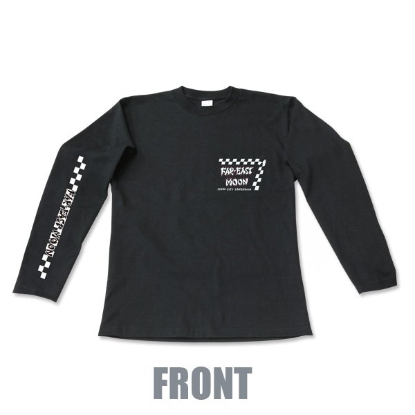 Photo3: Far East MOON Long Sleeve T-Shirt (3)