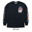 Photo7: Flamin' MOONEYES  Long Sleeve T-shirt (7)