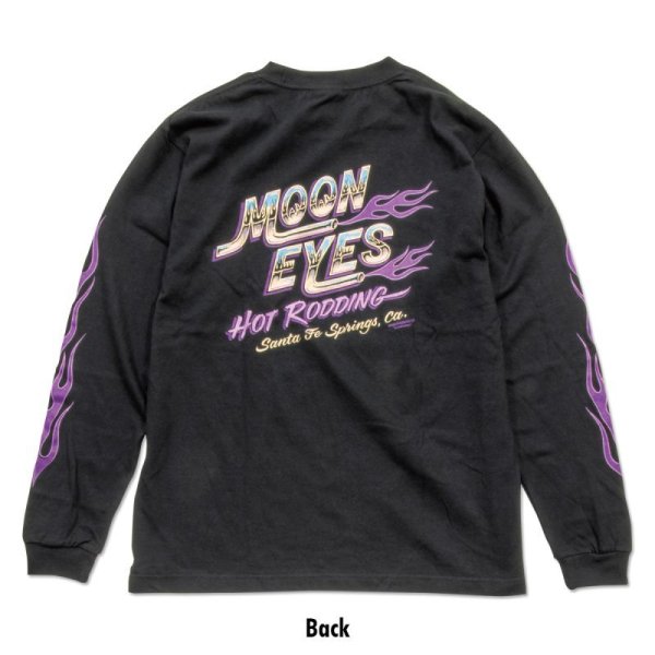 Photo4: MOONEYES Hot Rodding Long Sleeve T-shirt (4)
