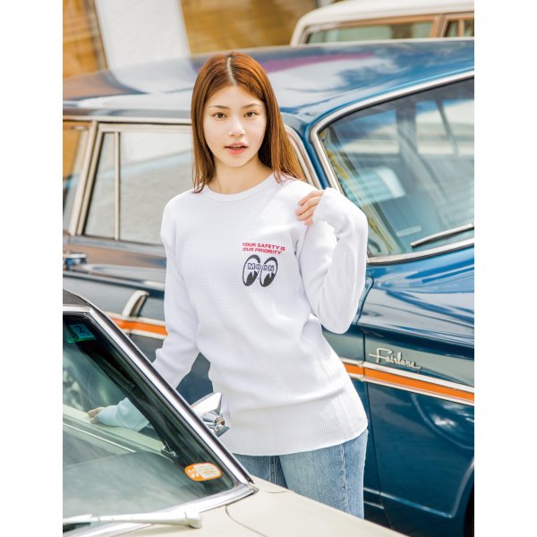 Photo2: MOON Yokohama Thermal Long Sleeve T-shirt (2)