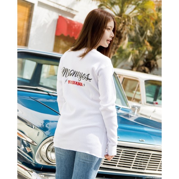 Photo1: MOON Yokohama Thermal Long Sleeve T-shirt (1)