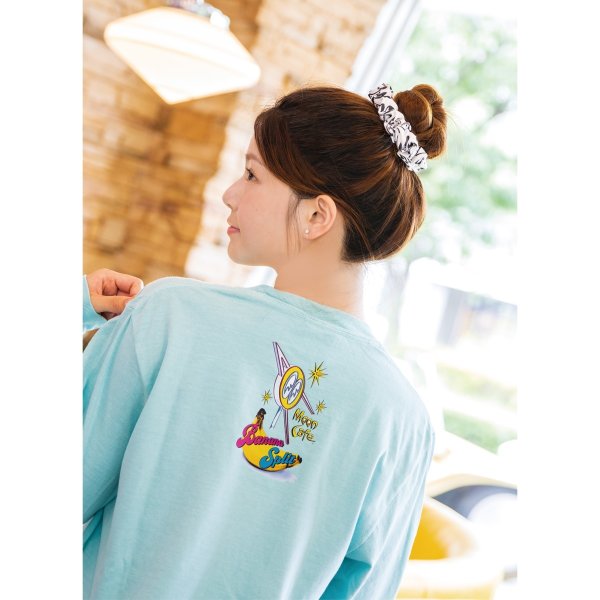 Photo2: MOON Cafe Banana Split Long Sleeve T-shirt (2)