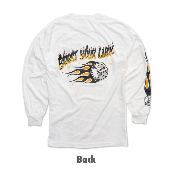 Photo3: MOON Flamin' Dice Long Sleeve T-shirt (3)