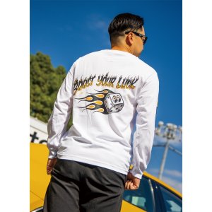 Photo: MOON Flamin' Dice Long Sleeve T-shirt