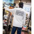 Photo1: MOON 40th Anniv. Plaque Design Long Sleeve T-shirt (1)