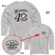 Photo14: 【Online Shop Limited/Delivery Late Aug.】MOONEYES 40th Anniv. Disc Long Sleeve T-shirt (14)