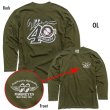Photo15: 【Online Shop Limited/Delivery Late Aug.】MOONEYES 40th Anniv. Disc Long Sleeve T-shirt (15)