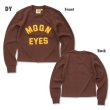 Photo3: Ladies MOONEYES Rib Long Sleeve T-shirt (3)