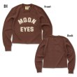 Photo4: Ladies MOONEYES Rib Long Sleeve T-shirt (4)