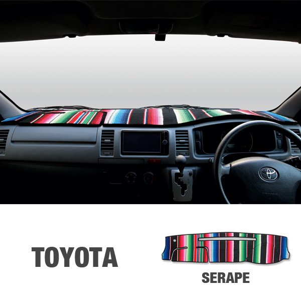 Photo2: TOYOTA Original Dashboard Cover (Dashmat) (2)