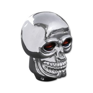 Photo: Plastic Skull Shift Knob Chrome