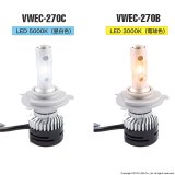 Photo: LED headlight KIT 12V H4 3 point type