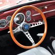 Photo1: FLAT4 Formula Wood Steering Wheel (374mm) (1)