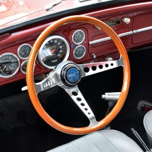 Photo: FLAT4 Formula Wood Steering Wheel (374mm)