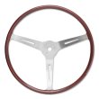 Photo1: FLAT4 GT Wood Steering Wheel (1)