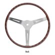 Photo2: FLAT4 GT Wood Steering Wheel (2)